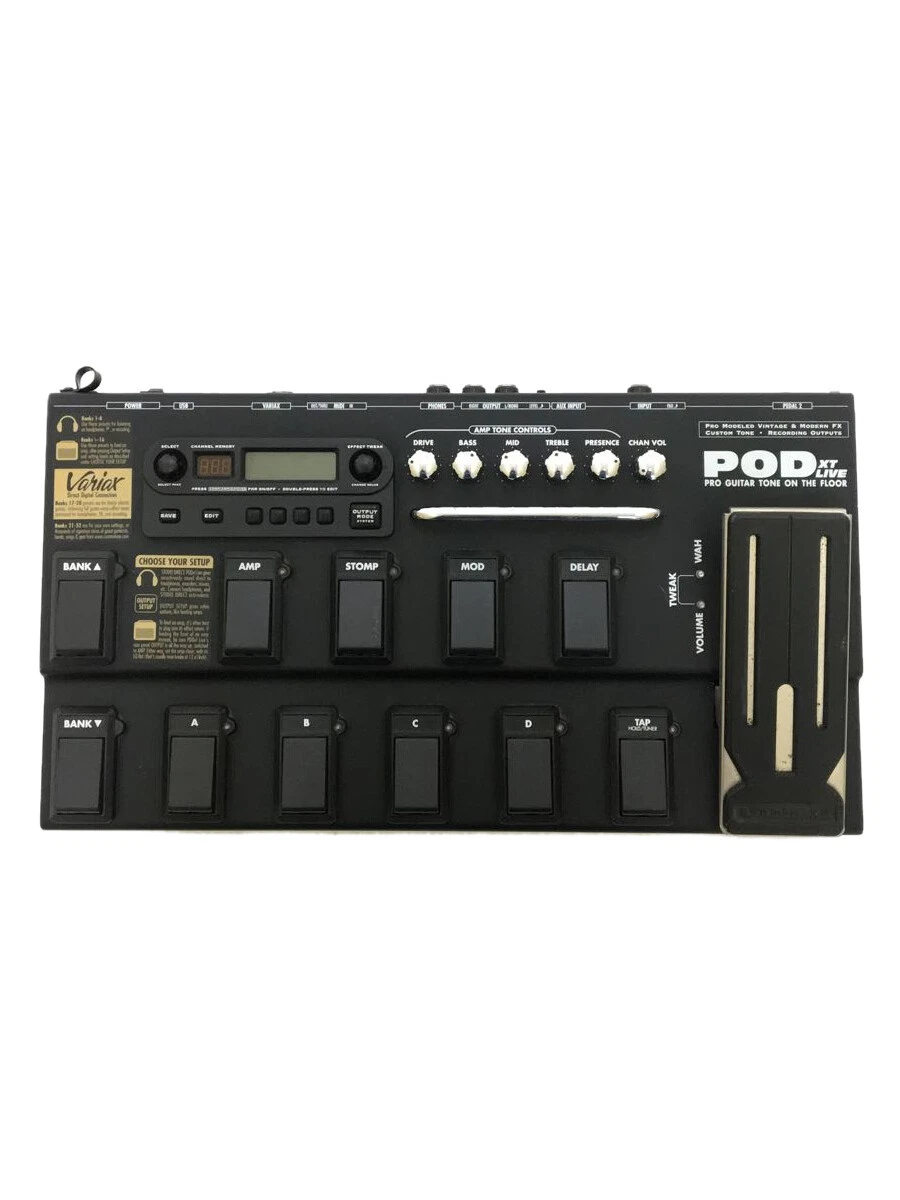 PRESETS LINE 6 POD XT lIVE